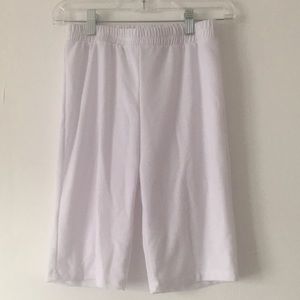 Inc USA Solid White Tight Shorts